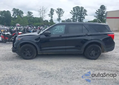 2020 Ford Explorer Police Interceptor из США, поврежденный, VIN 1FM5K8AB8LGD00858